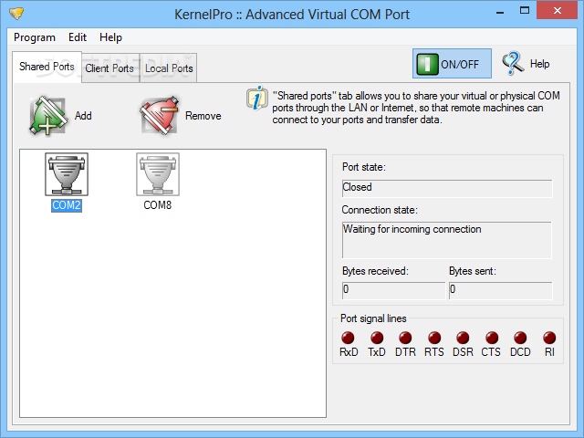 virtual serial ports emulator keygen